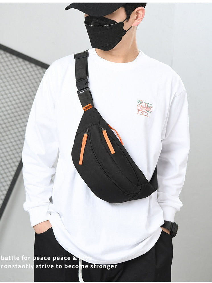 Unisex Large Capacity Casual Crossbody Chest Bag