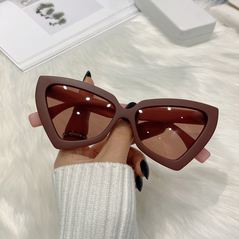 Oversized Butterfly Frame UV400 Women's Fashion Sunglasses