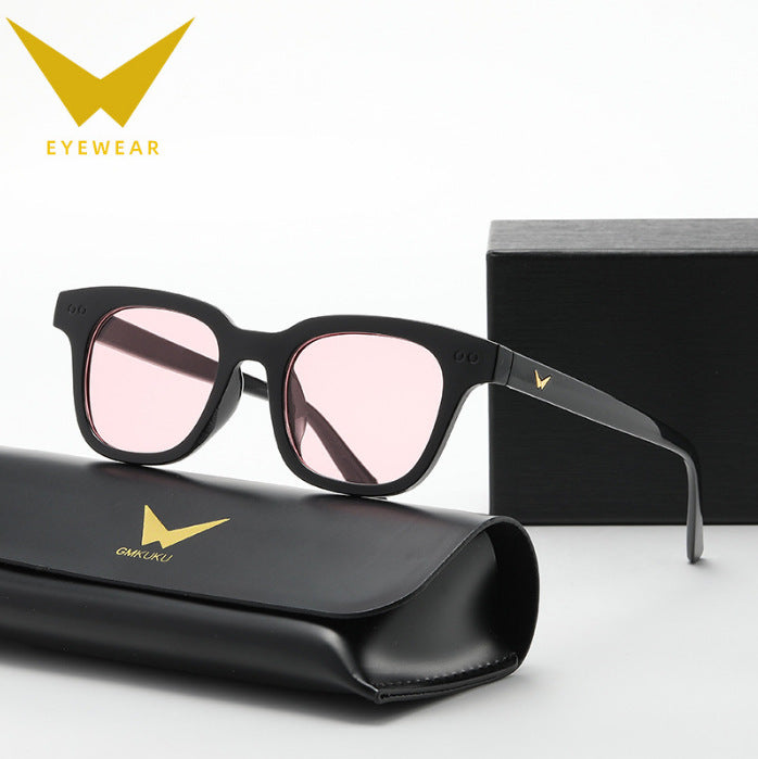 Unisex Retro Square UV Protection Fashion Sunglasses
