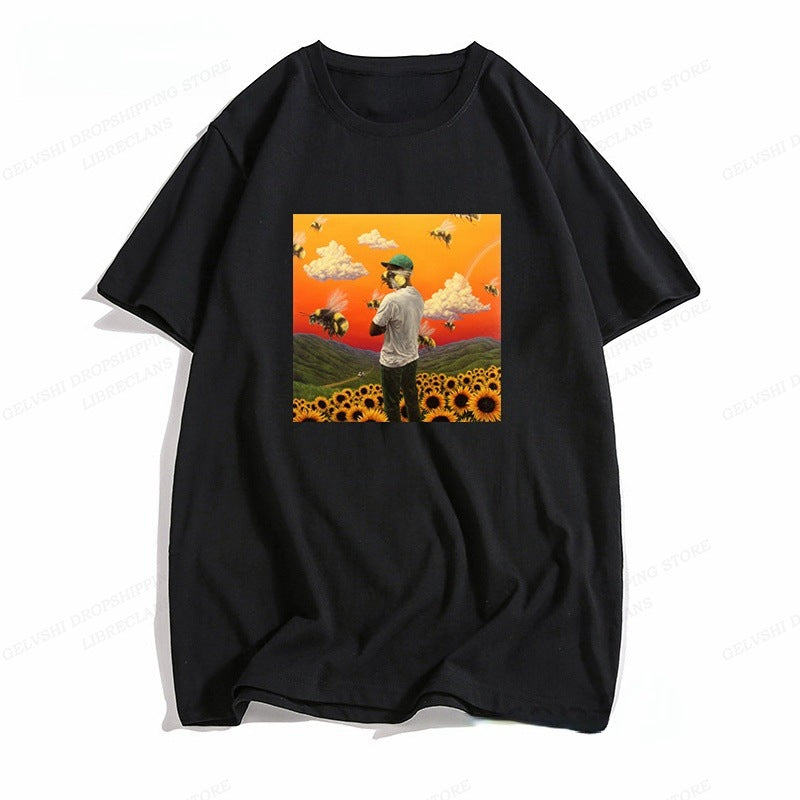 Tyler The Creator Cotton Graphic Crew Neck Unisex T-Shirt