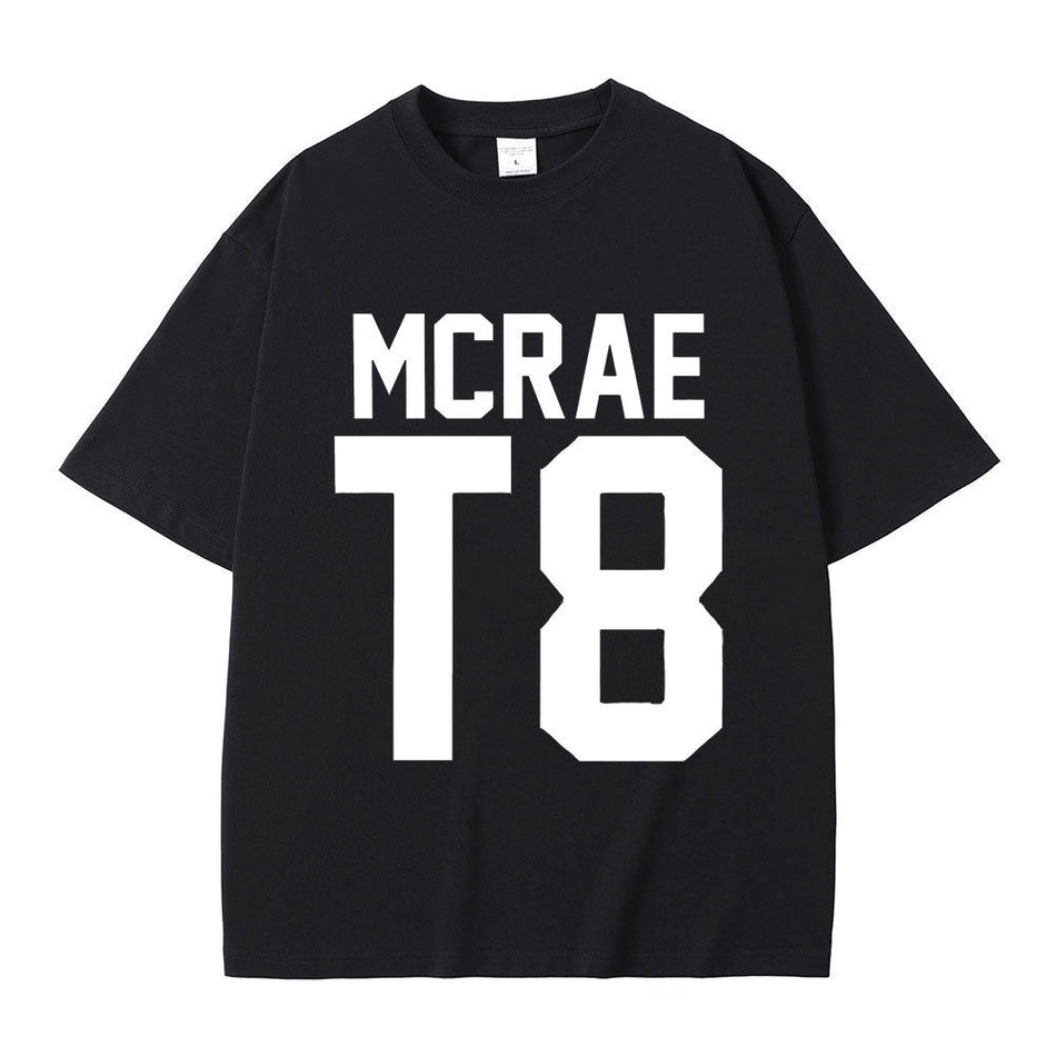 Men's Tate McRae T8 Graphic Cotton Crew Neck T-Shirt