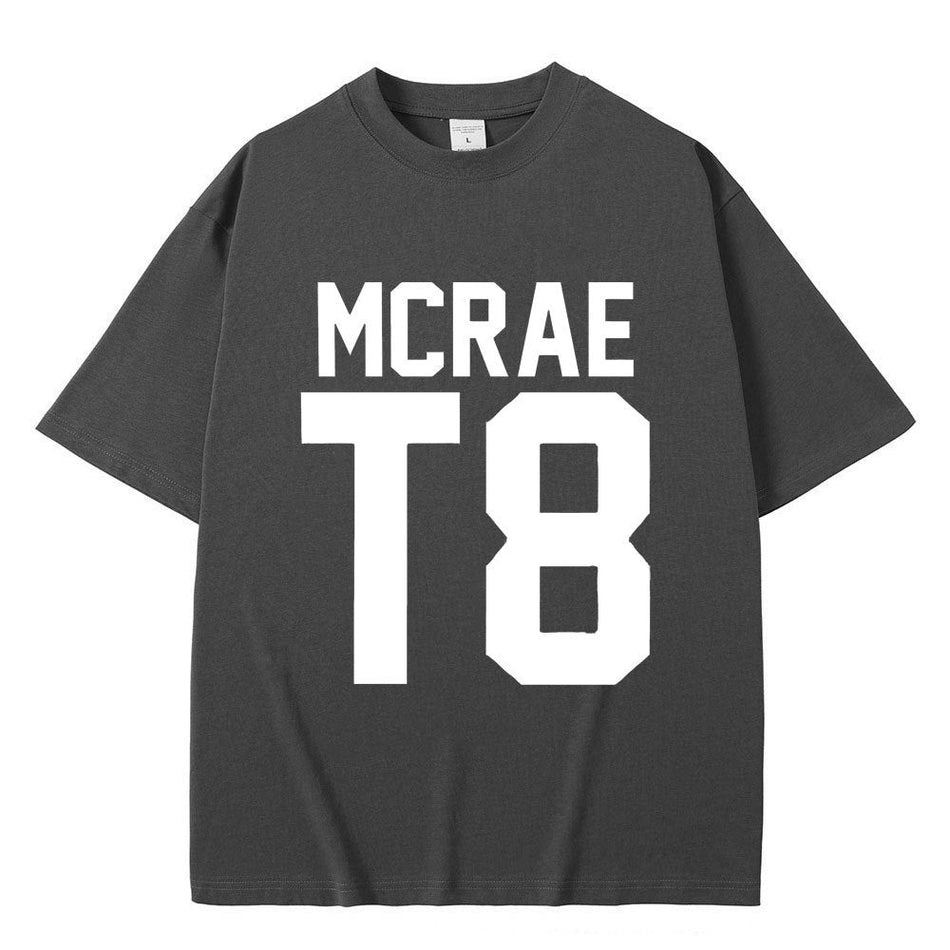 Men's Tate McRae T8 Graphic Cotton Crew Neck T-Shirt
