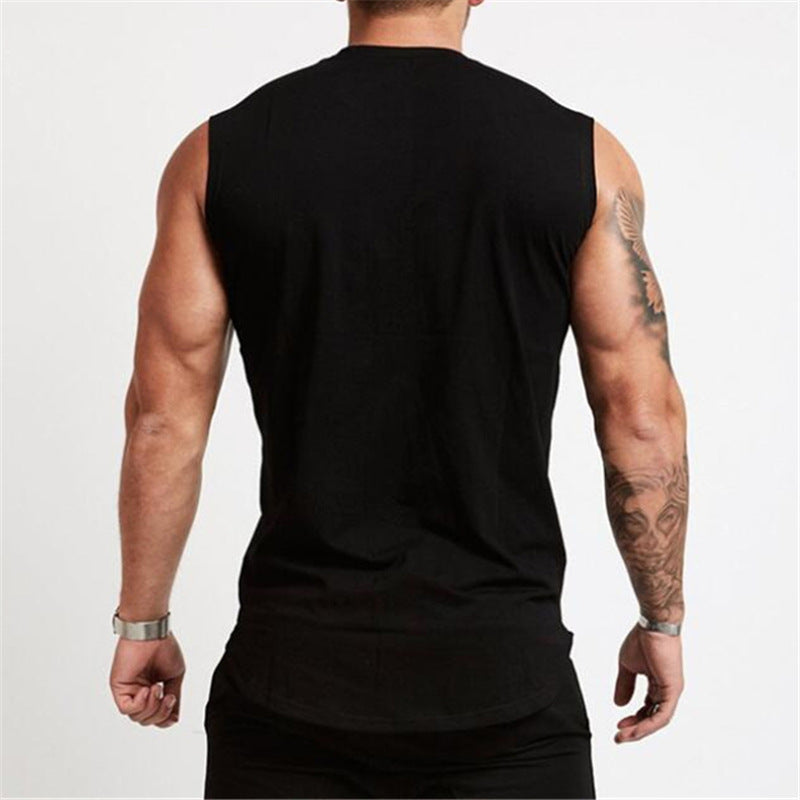 Men's Slim Fit Gym Tank Top Muscle Training Sleeveless Sports