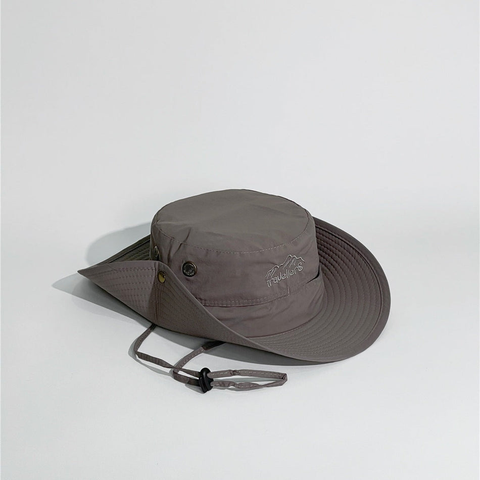 Unisex Quick Dry Bucket Hat Outdoor Fishing Safari Sun Hat