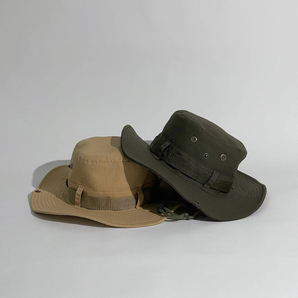 Unisex Safari Bucket Hat Outdoor Fishing Sun Protection Hat
