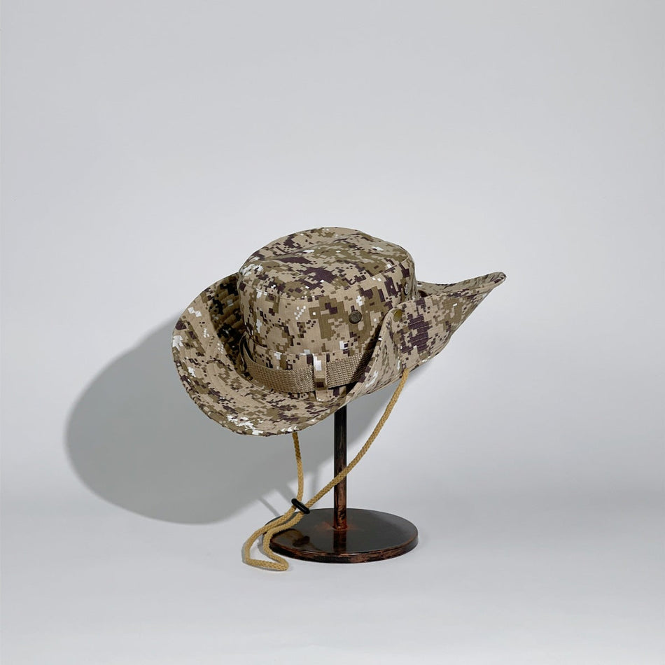 Unisex Camouflage Tactical Bucket Hat Outdoor Fishing Sun Hat