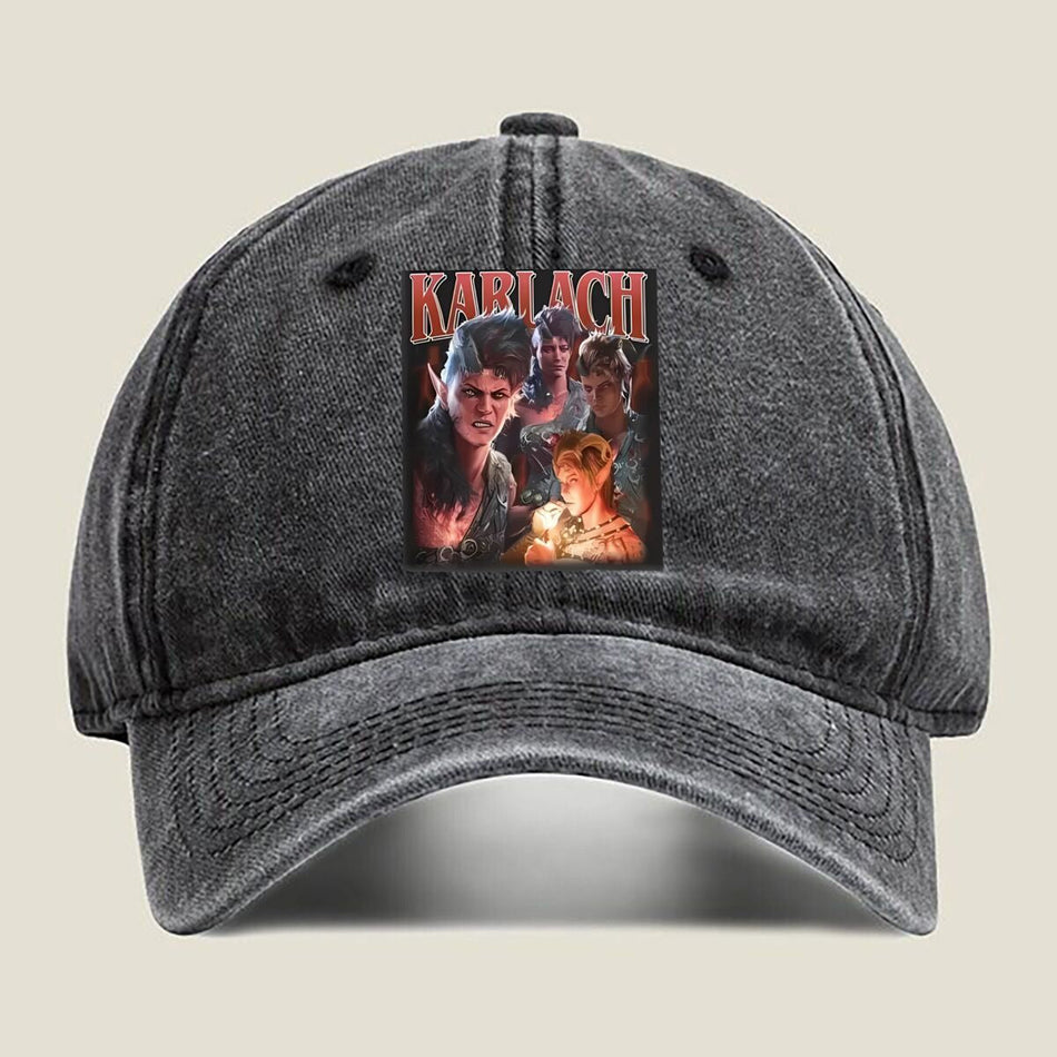 Defqon1 Festival Adjustable Washed Baseball Cap for Outdoor Wear