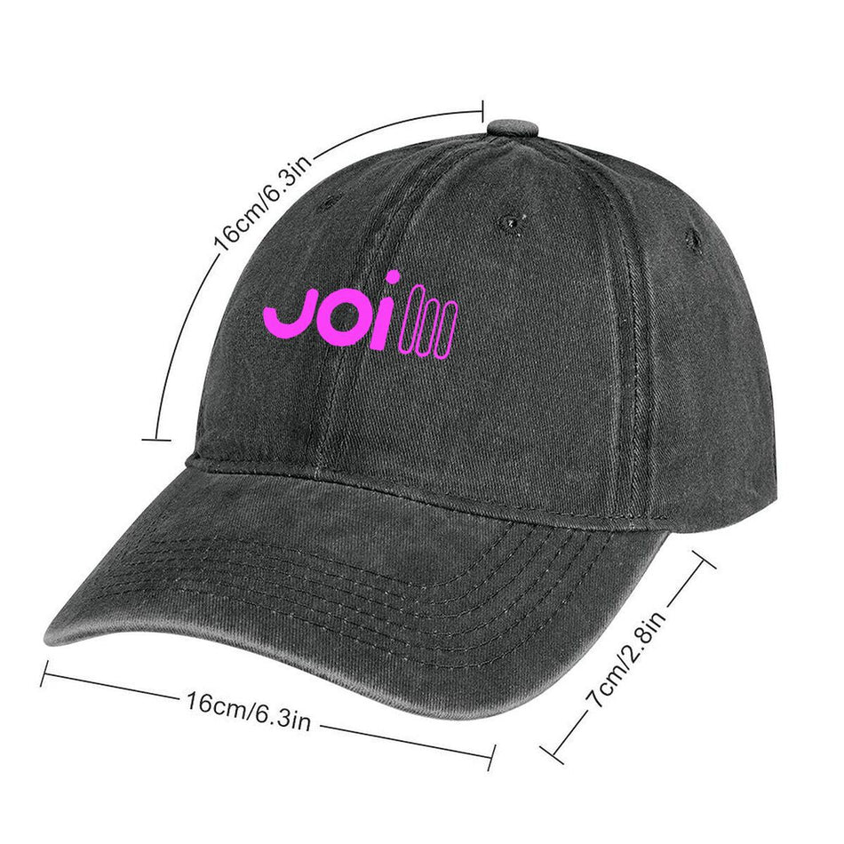 Joi Futuristic Text Art Adjustable Baseball Cap Unisex