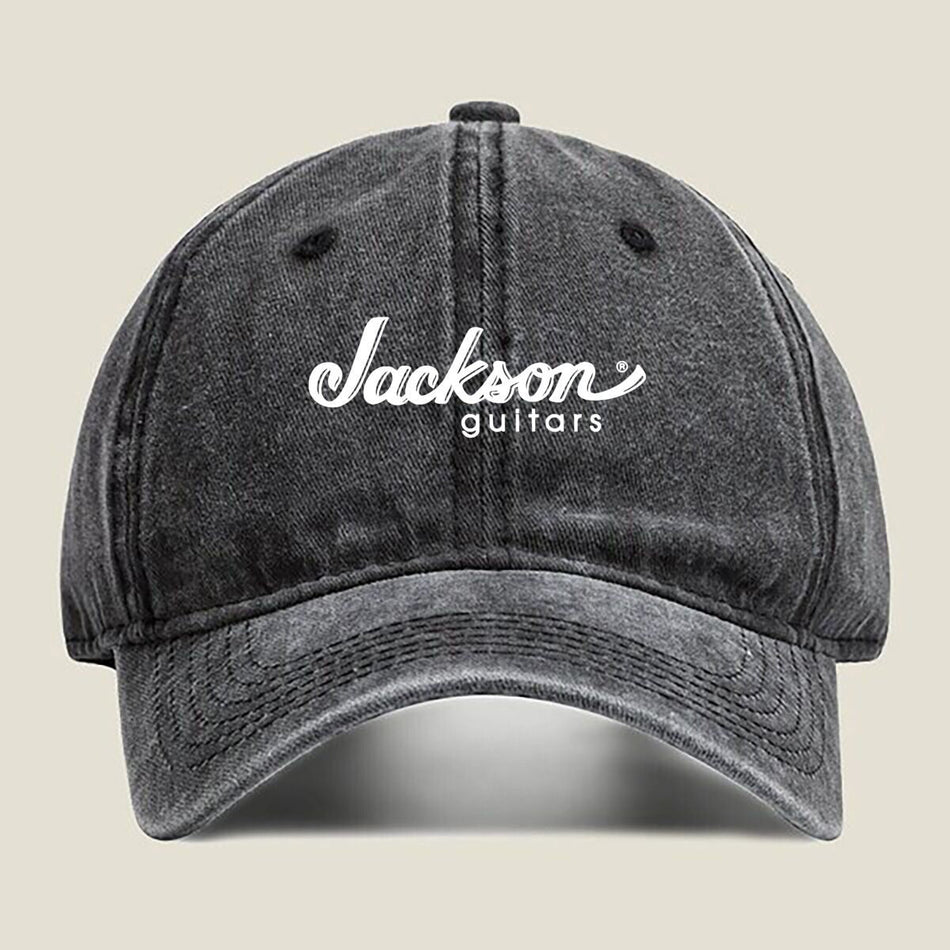Jackson Music Legacy Washed Baseball Cap Unisex Hip Hop Style