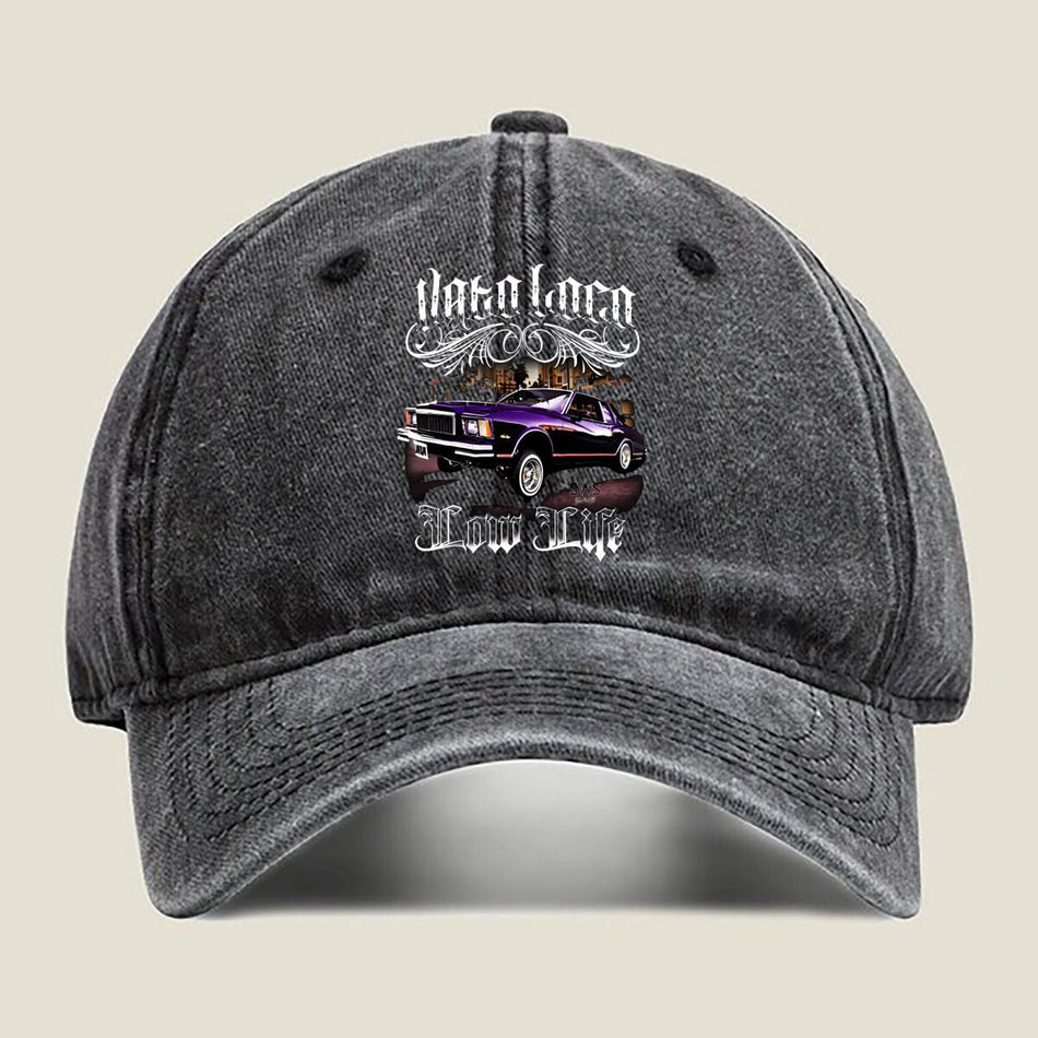 Loco Lunch Car Graphic Baseball Cap Unisex Outdoor Adjustable Hat
