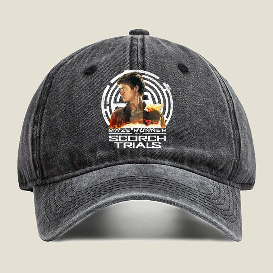 Maze Runner Scorch Trials Washed Baseball Cap Unisex Snapback