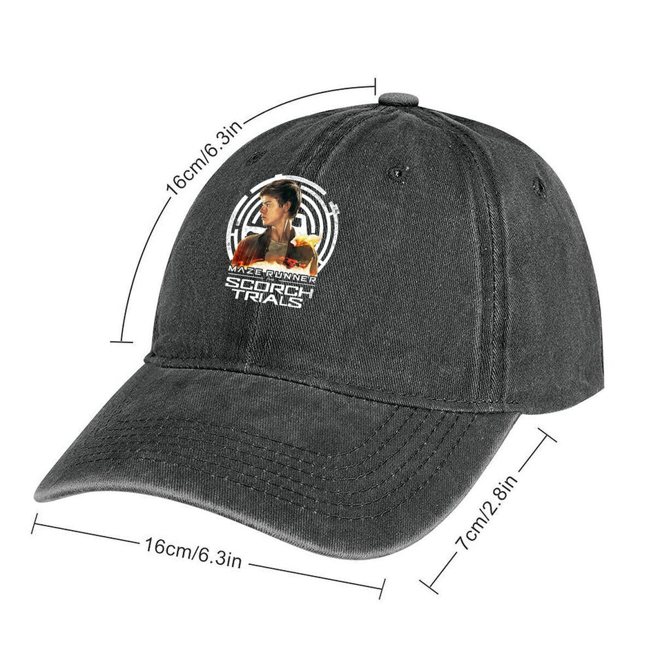 Maze Runner Scorch Trials Washed Baseball Cap Unisex Snapback