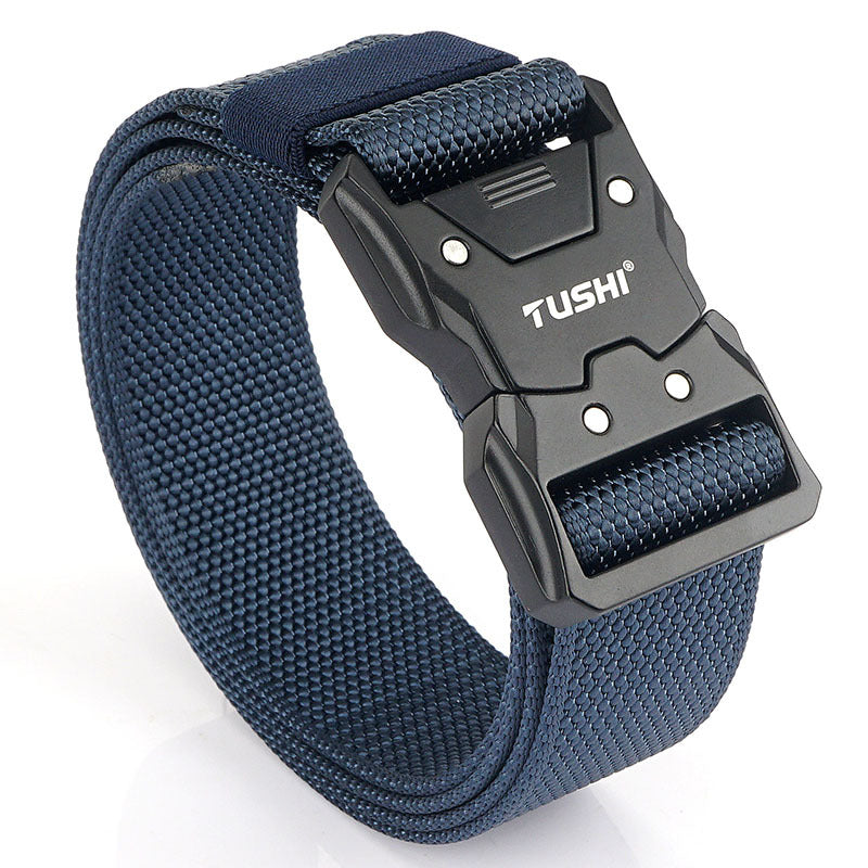CS Tactical Nylon Belt Quick Release Adjustable Outdoor Training