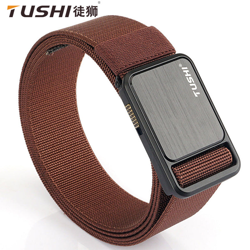 Quick Release Tactical Nylon Belt Alloy Buckle Outdoor Adjustable