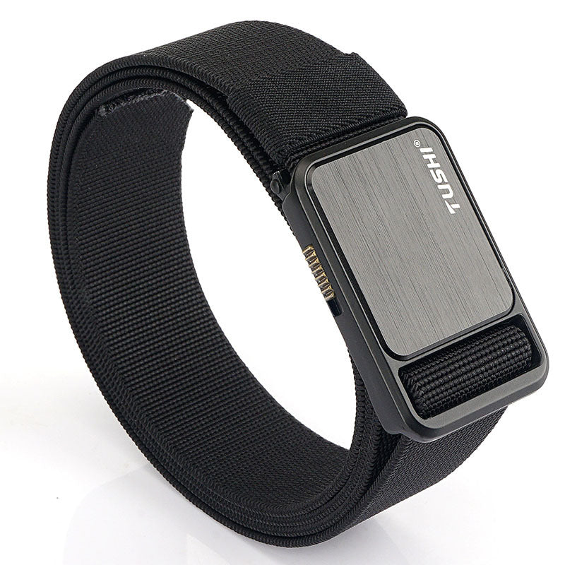 Quick Release Tactical Nylon Belt Alloy Buckle Outdoor Adjustable