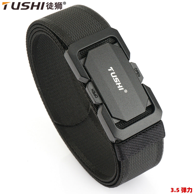Tactical Buckle Nylon Belt Quick Release Outdoor Adjustable