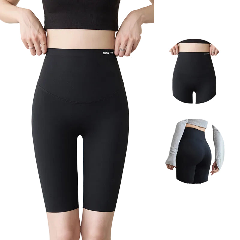 Women's High-Waisted Tummy Control Cycling Leggings