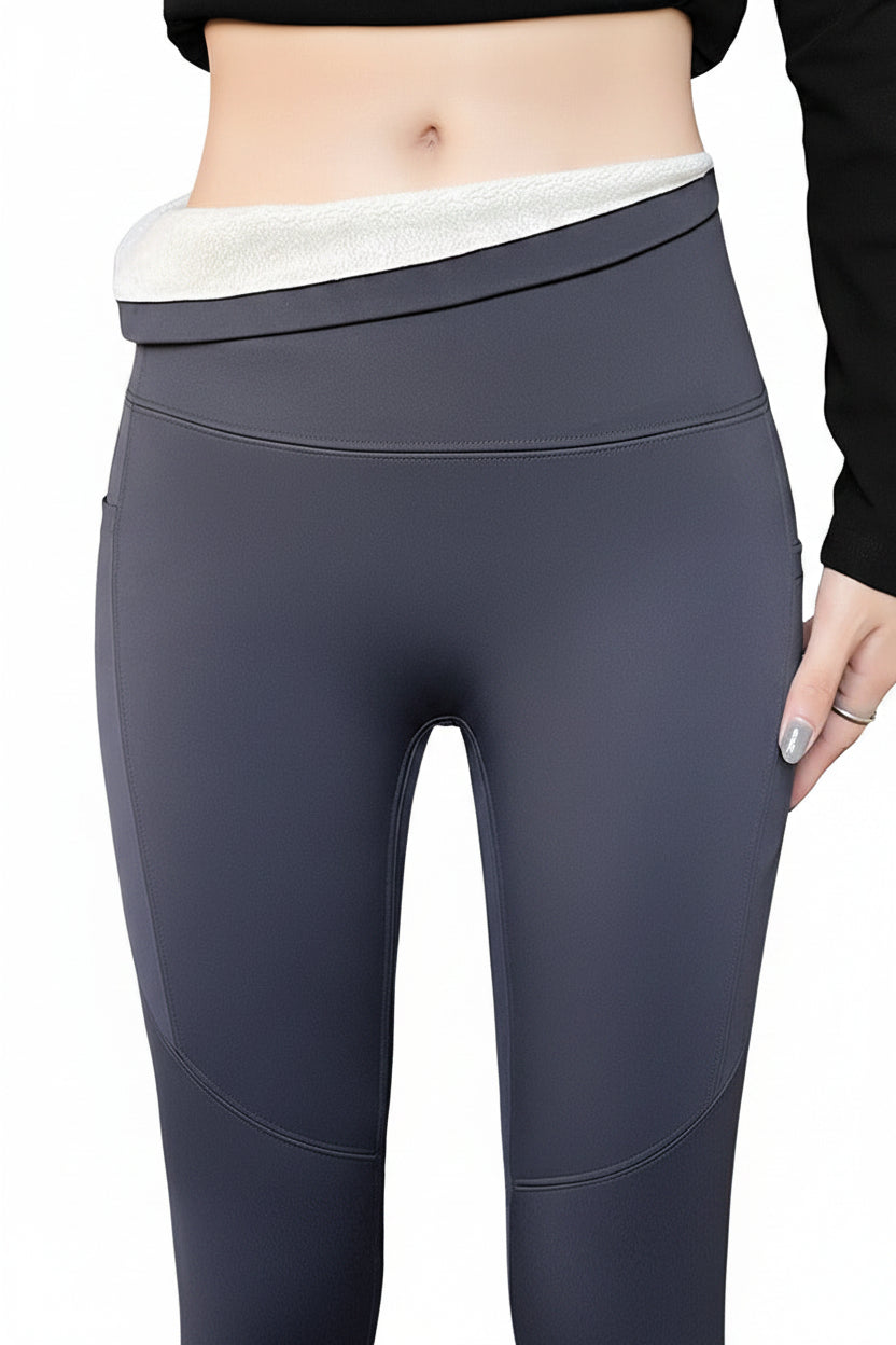 Women's High-Waisted Pocketed Sculpting Leggings