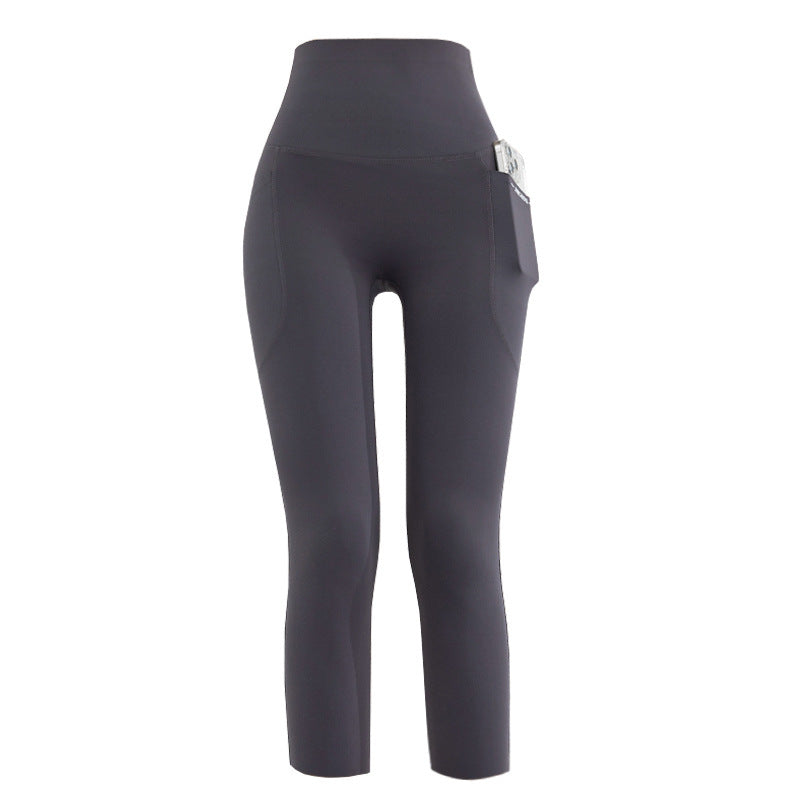 Women's Plus Size Pocketed High-Waisted Yoga Leggings