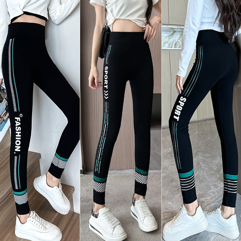 Women's High-Waisted Sculpting Cropped Leggings
