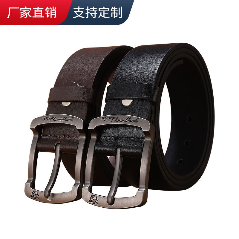 Men's Aviation PU Leather Belt