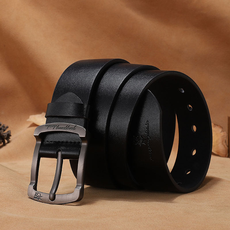 Men's Aviation PU Leather Belt