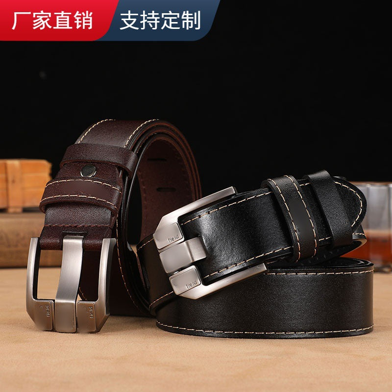 Men's Vintage PU Leather Belt