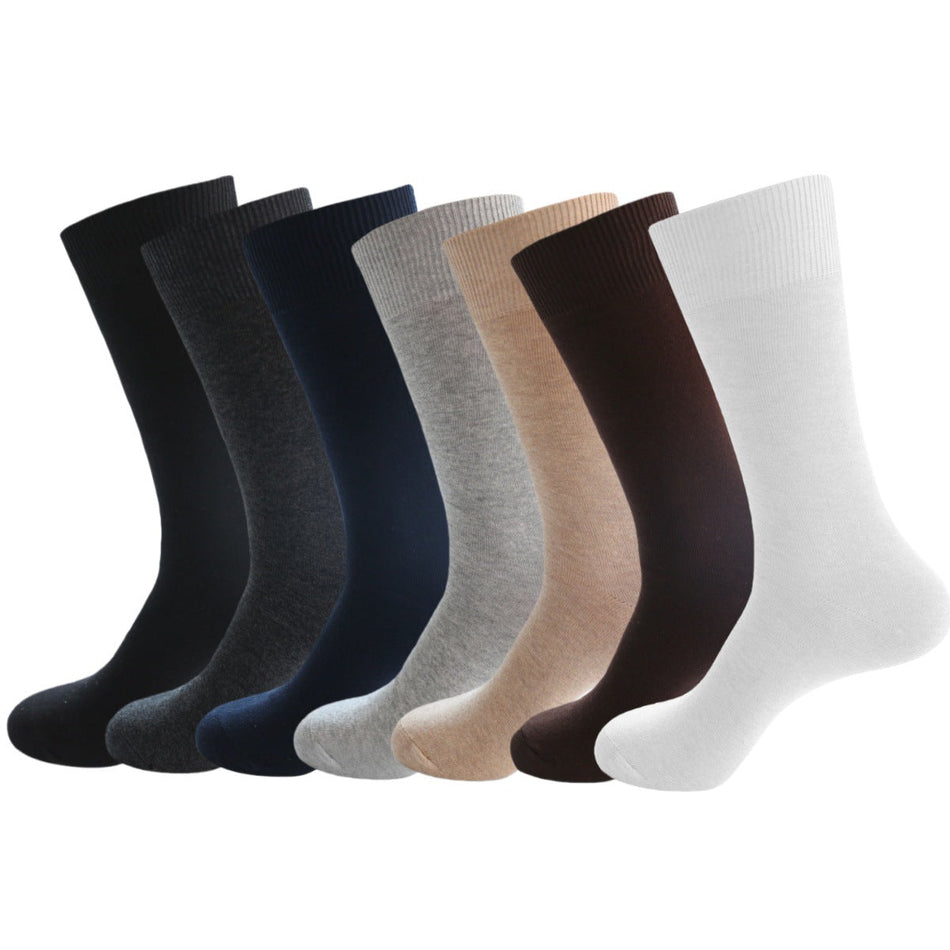 Men's Cotton Business Socks
