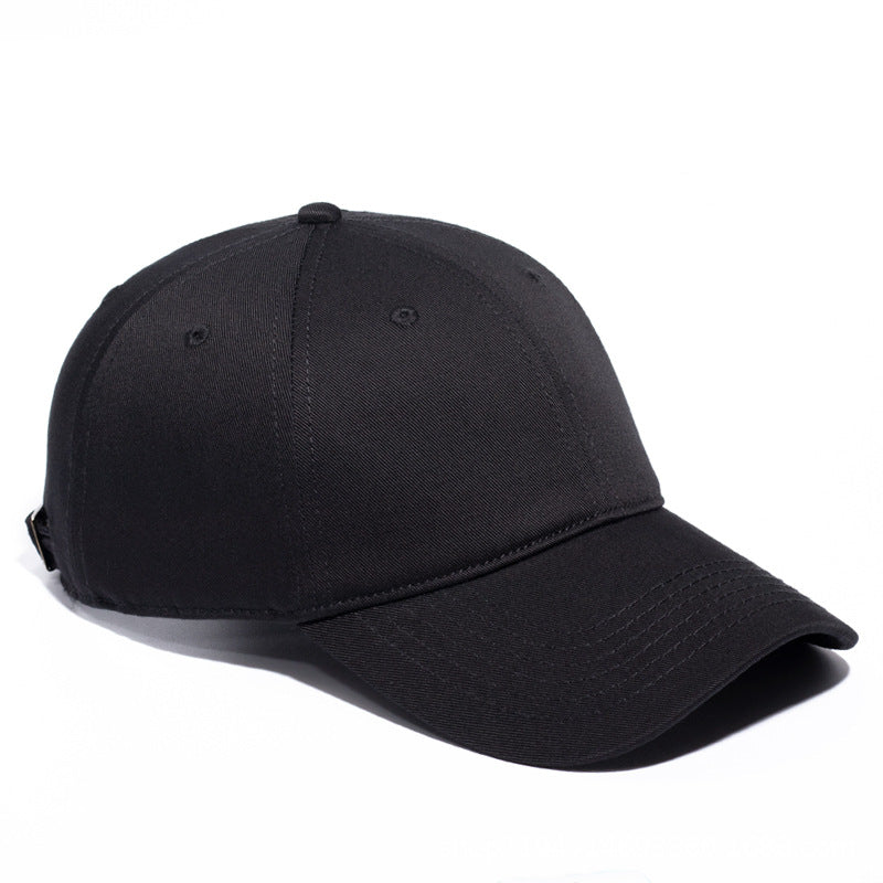Pure Cotton Washed Baseball Cap Soft Top Korean Style Unisex Hat