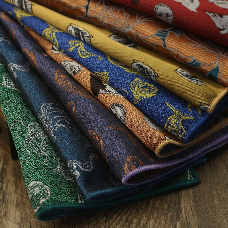 Men's Floral Pocket Square