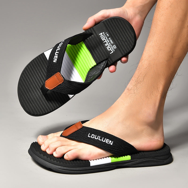 Men's Rubber Beach Flip Flops