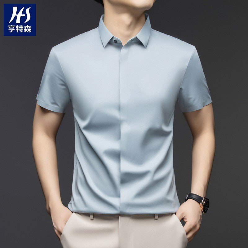 Men's Mulberry Silk Casual Shirt
