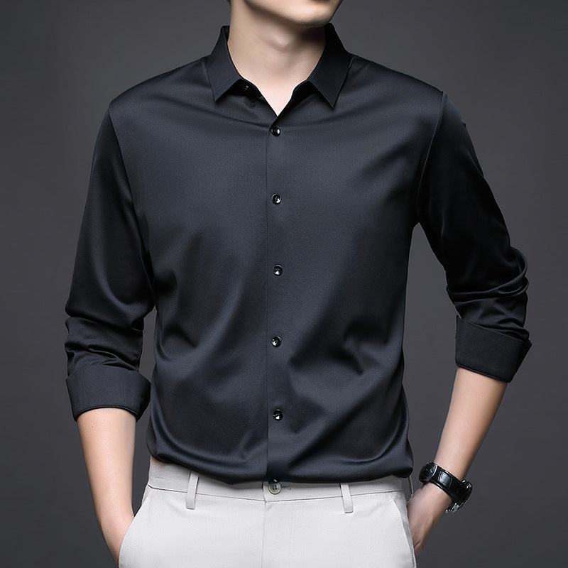 Men's Seamless Business Casual Shirt
