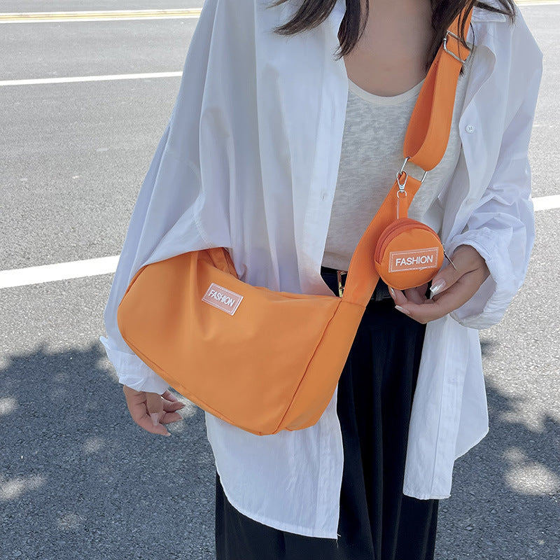 Women's Large Capacity Nylon Shoulder Bag