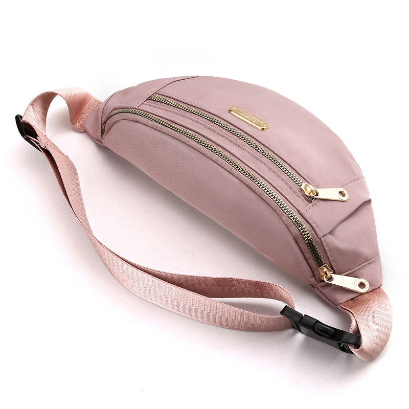 Women's Nylon Crescent Crossbody Waist Bag