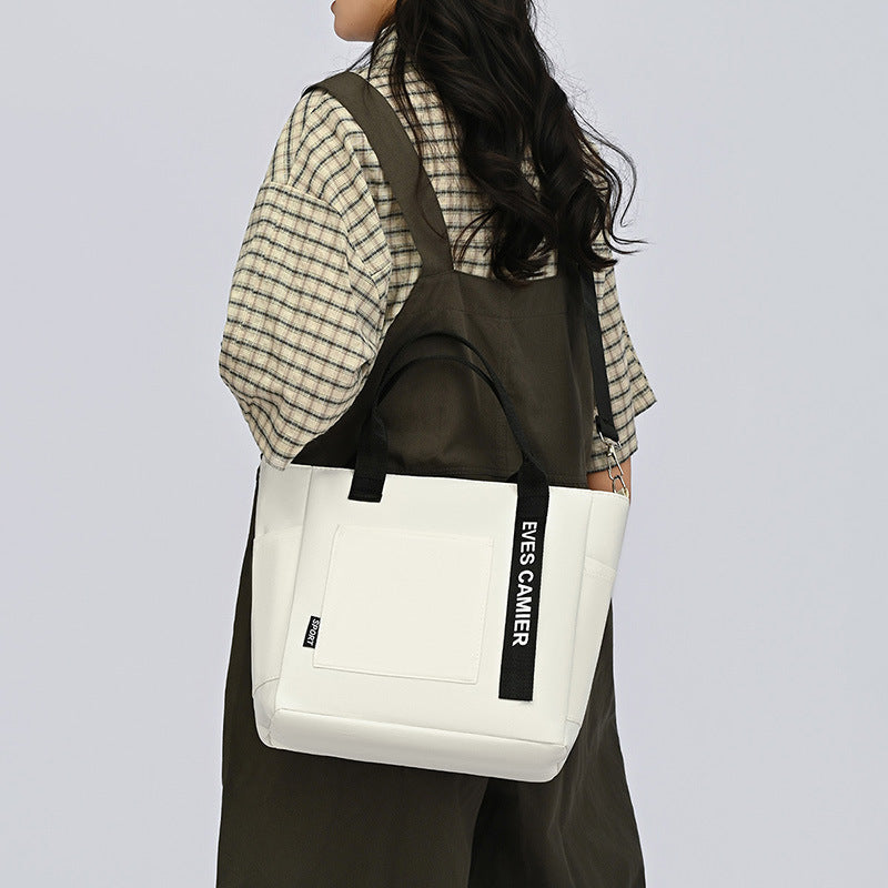 Women's Waterproof Tote Bag with Crossbody Shoulder Strap