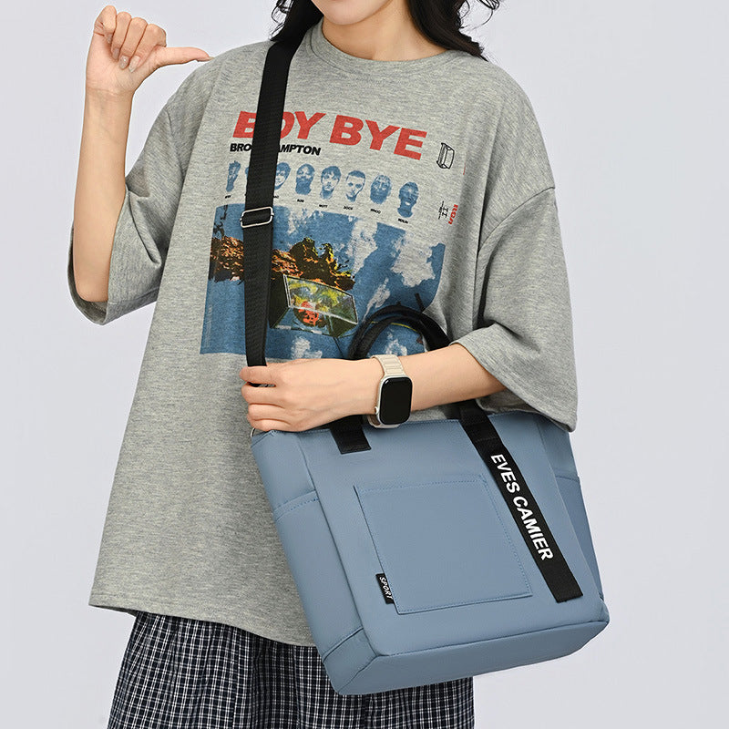 Women's Waterproof Tote Bag with Crossbody Shoulder Strap