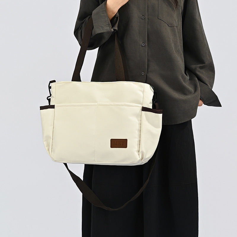 Women's Large Capacity Multi-Pocket Tote Shoulder Bag