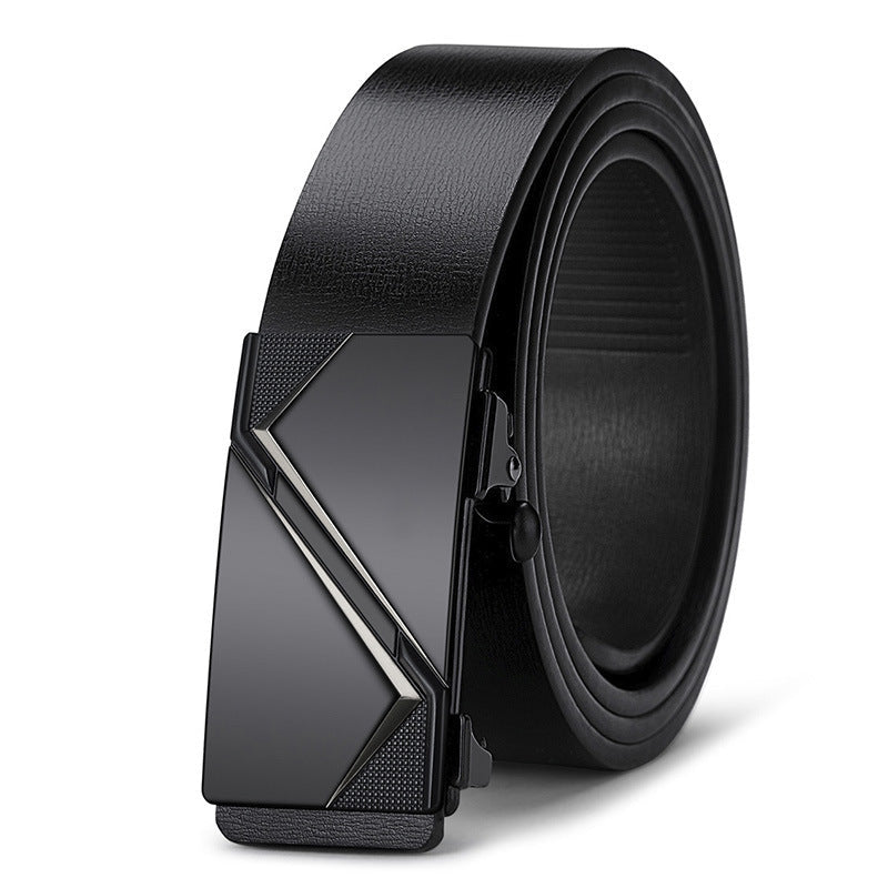 Men's Inner Wear Toothless Automatic Buckle Belt