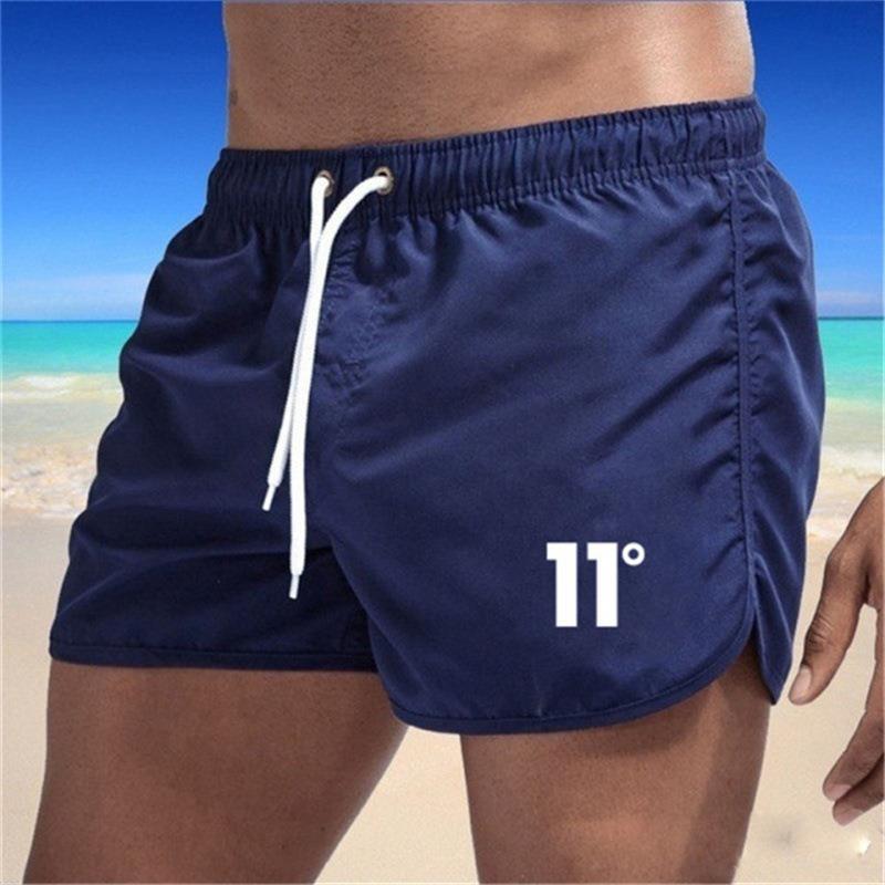 Men's Multi-Color Printed Beach Swim Sports Shorts