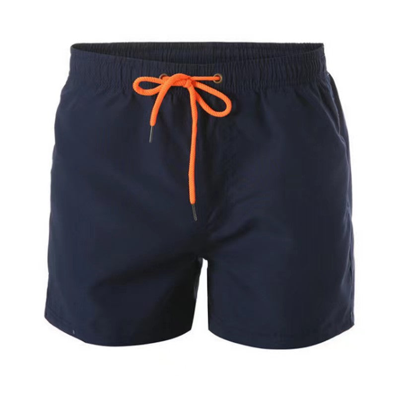 Unisex Sports Casual Beach Swim Shorts with Mesh Lining
