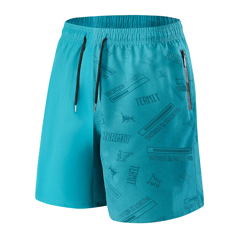 Men's Quick Dry Beach Sports Shorts Loose Fit Summer Shorts