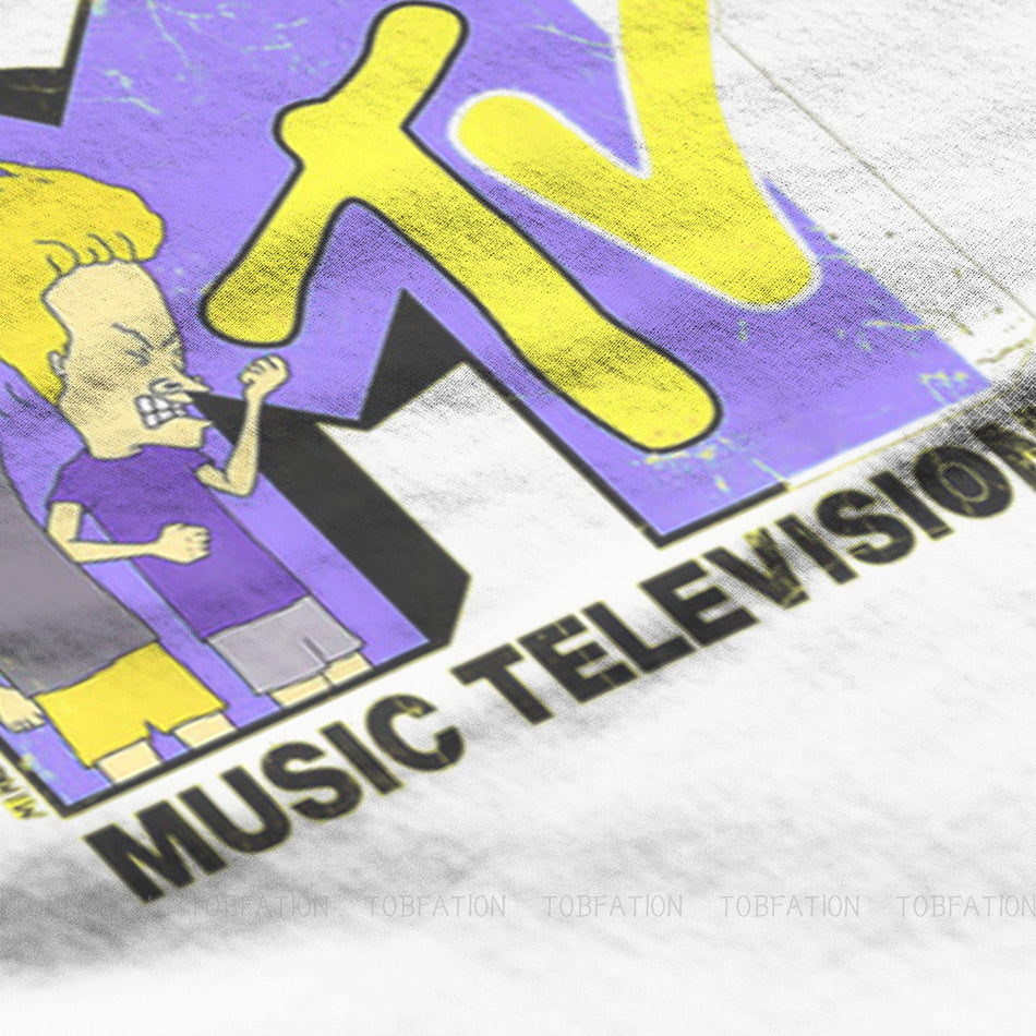 MTV Beavis and Butt-Head Harajuku Graphic Casual T-Shirt