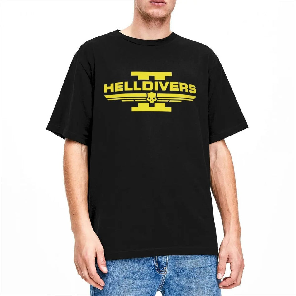 Helldivers 2 Video Game for Men Women t Shirt Apparel Vintage