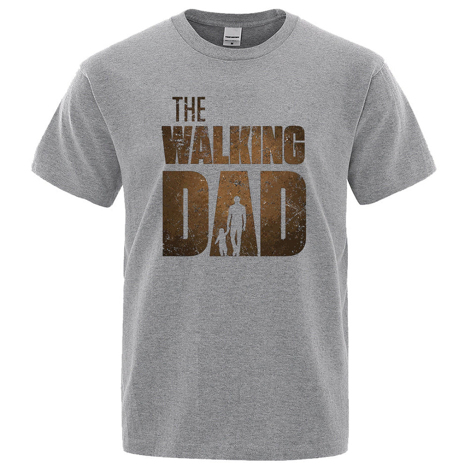 Negan The Walking Dad Funny Graphic Men's Summer T-Shirt