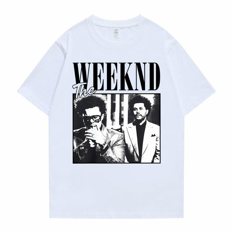 The Weeknd Manga Graphic Men's Loose Fit Casual T-Shirt