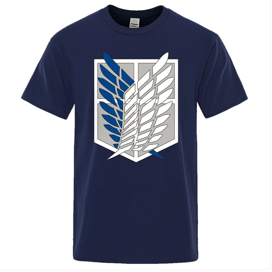 Attack on Titan Wings of Freedom Mikasa Men's Cotton T-Shirt