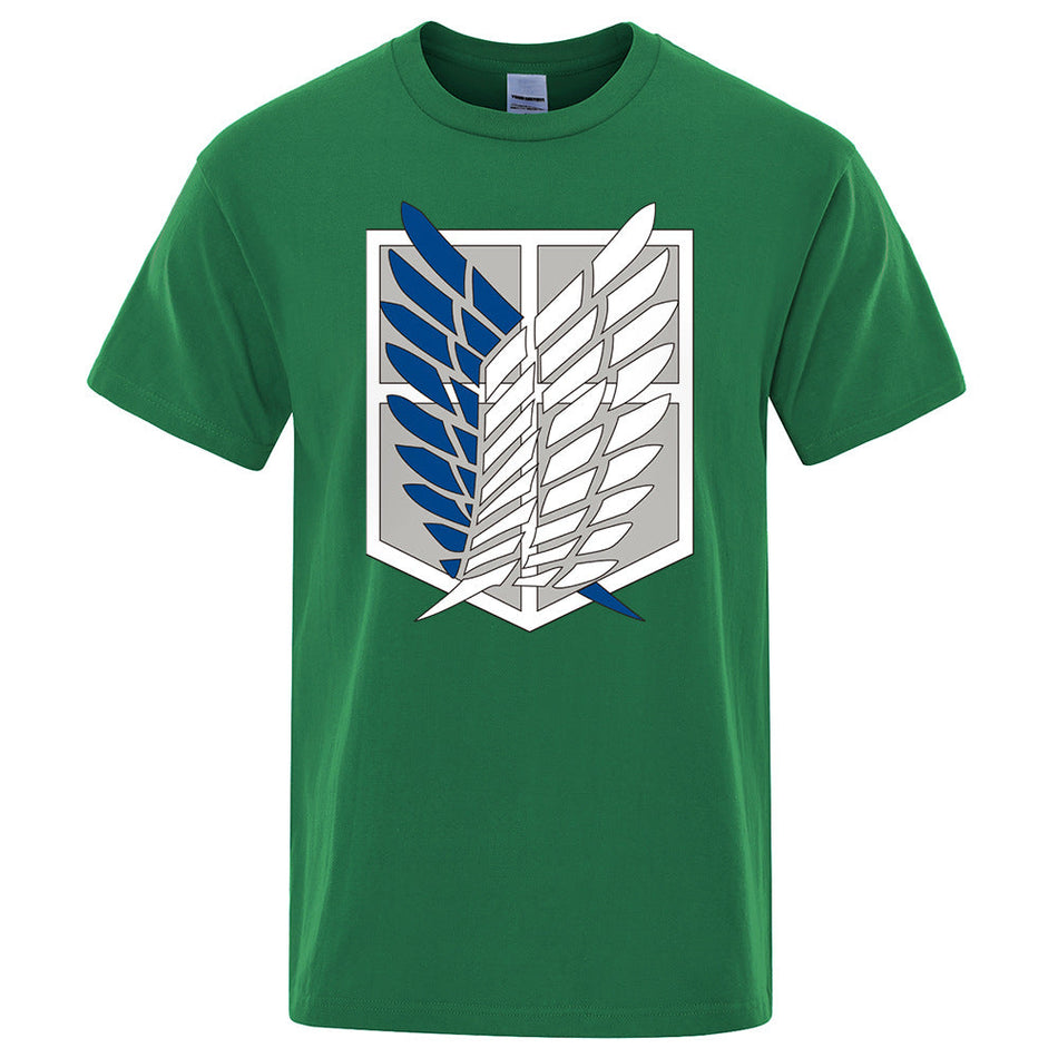 Attack on Titan Wings of Freedom Mikasa Men's Cotton T-Shirt