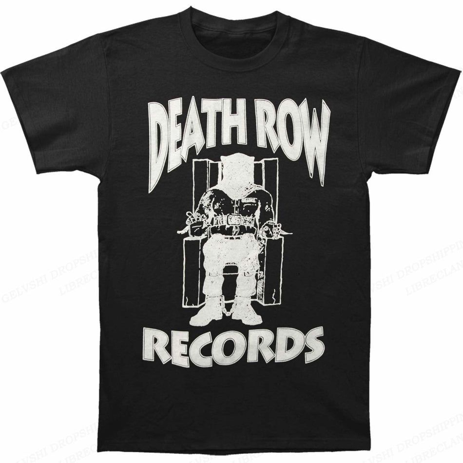 Death Row Records Graphic Men's Cotton Short Sleeve T-Shirt