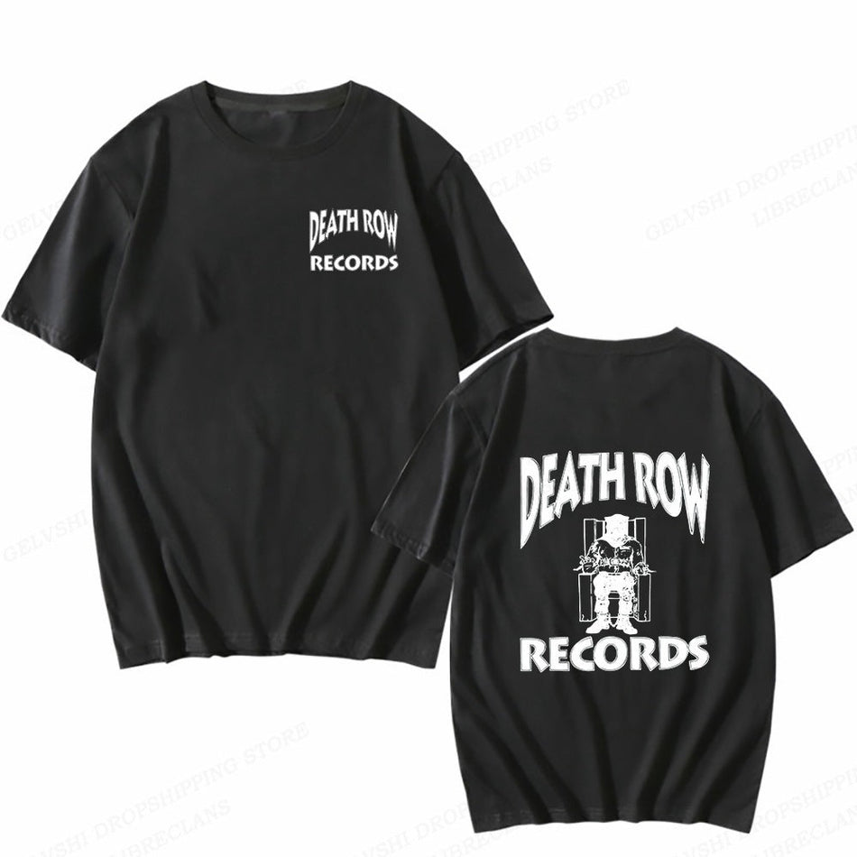 Death Row Records Graphic Men's Cotton Short Sleeve T-Shirt